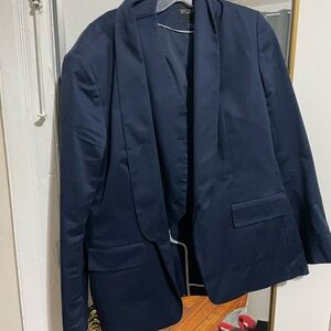 WildFang navy blazer/vest combo